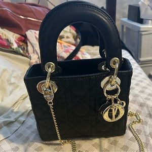 Mini Dior Bag, used only 1 time, excellent condition
